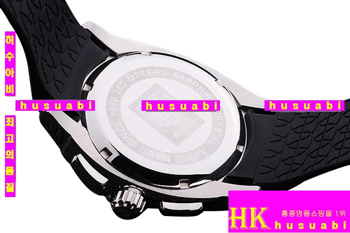 �±�ȣ�̾� ���ڽð� Tag Heuer Link Black leather Japanese Quartz MOVEMENT 43mm Men tag52